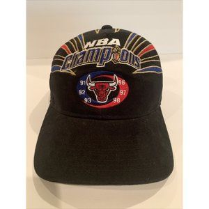 Vintage Chicago Bulls 1998 Championship NBA Champions Starter Hat Cap Last Dance